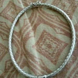 Charles Graneir Silver Hinged Bracelet